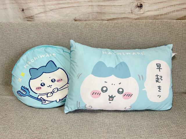 【ファッションセンターしまむら】以前しまむらで購入したハチワレのクッションと並べてみました！インテリアとしてもキュート♪