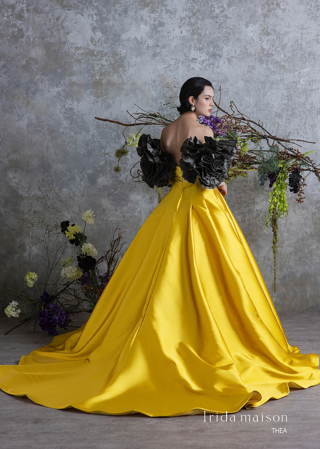 クラウディア|「Irida maison(イリーダメゾン)」新作ウェディングドレス|IM-0046_Yellow