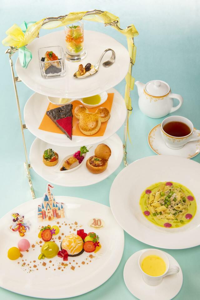 ドリーマーズ・ラウンジ 東京ディズニーリゾート40周年“ドリームゴーラウンド”スペシャルセット4月10日～5月21日