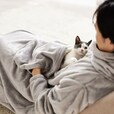 【ベルメゾン】ペットとまったりすることだけを考えた着る毛布