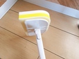 【しぼれるバスブラシ伸縮タイプ】水だけで汚れがおちます
