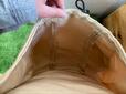 【ニトリ 猫用爪切りお助けエプロン（ベージュ）】ゆったりポケット