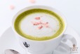 【Q-pot CAFE.】抹茶の苦みとホワイトチョコの甘み、ミルクのコクを存分に堪能できる一杯