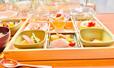 【銀座朝食ラボ 小鉢ビュッフェの朝ごはん】9升トレイの朝ごはんが完成!