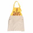 【FOOD TEXTILE】チップ＆デール エプロン イエロー Chip＆Dale FOOD TEXTILE　©Disney