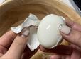 【ライフ 常陸の恵み 白たまご】一発でつるんと剥けました