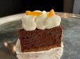 未体験の食感を経験させてくれる「チョコレートケーキ」／フキアージュ