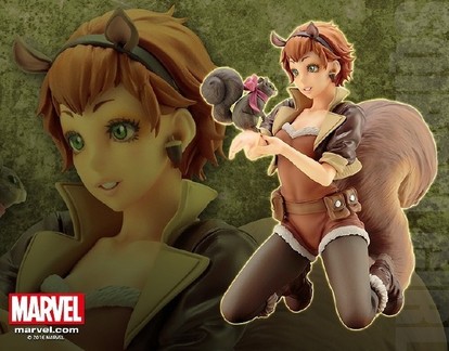 大きな尻尾がチャーミングなリス娘「スクイレルガール」美少女