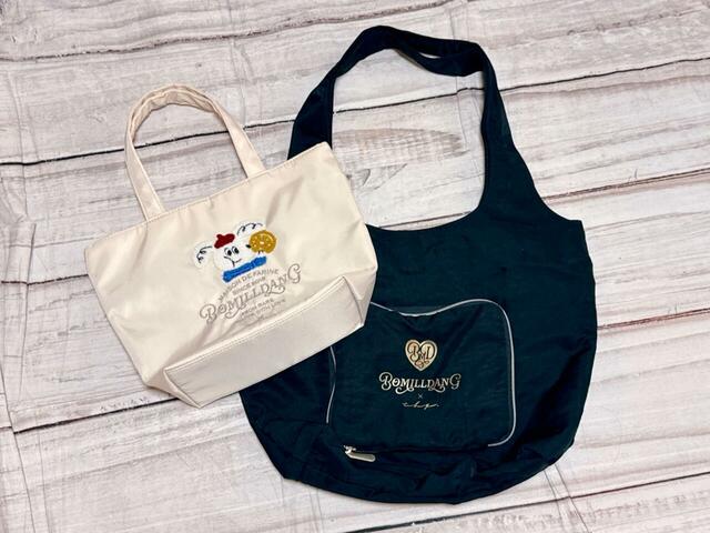 しまむらの「tal.by yumi.」と、韓国・大邱の人気ベーカリー「BOMILLDANG（ボミルダン）」コラボのトートバッグ2点をゲット！