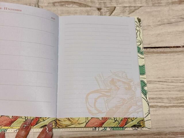 右側はメモスペースの週間レフト式!