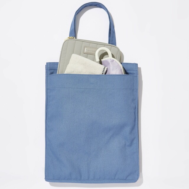 『Francfranc（フランフラン）』 ロゴ トート　外ポケット