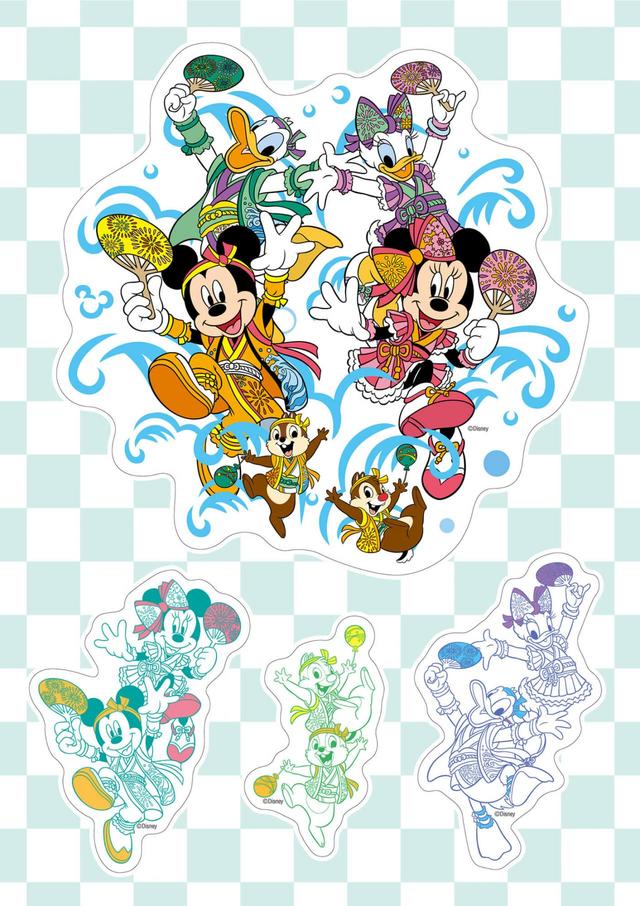 ラメシール賞 ミッキー & フレンズ