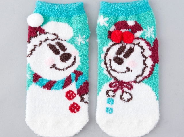 ルームソックス ¥1,800｜東京ディズニーリゾートのクリスマス（2016年）TDL/TDS共通スペシャルグッズ