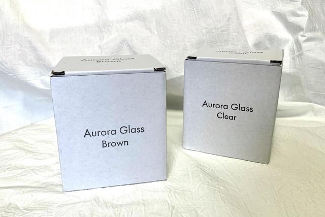 【3COINS（スリーコインズ）　オーロラグラス】カラーは2色展開です