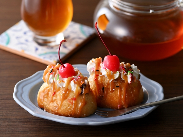 「韓国風揚げドーナツ」＜期間：2026年1月29日～2月25日＞【ニラックスブッフェで韓国グルメが食べ放題！『カンジャンセウ握り』や『サムギョプサル』などが一部コースに登場！】