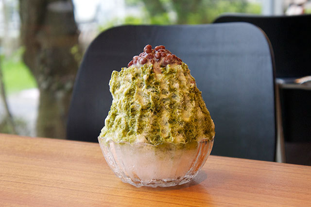 KAKIGORI CAFE ひむろ／抹茶 680円