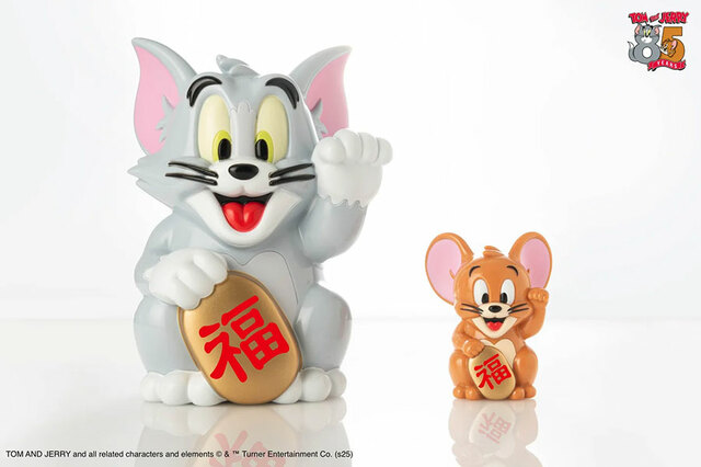 HKDSTOY×ゴッコ堂 トムとジェリー OMAMORI ソフビ [トムとジェリー2体セット] 