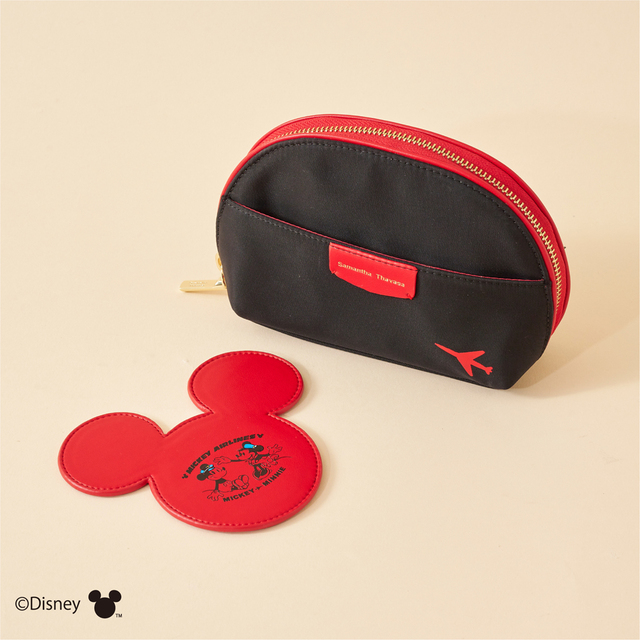 トラベルポーチ 9,900円｜Samantha Thavasa /DISNEY DREAM TRAVELコレクション「ミッキー＆ミニー」