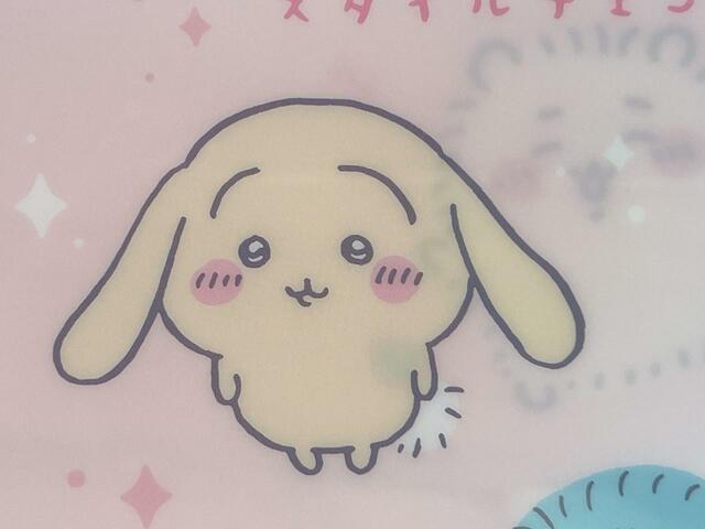 うさぎは垂れ耳仕様。いつもよりおっとりして見えますね♪