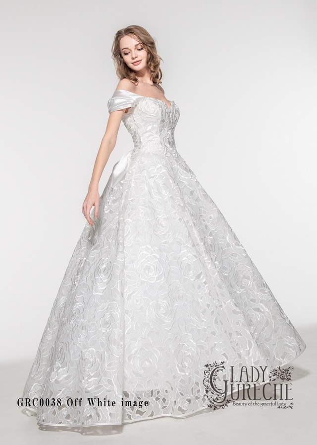 「LADY GURECH（レディ・グレーチェ）」新作ウェディングドレス GRC0038_Offwhite