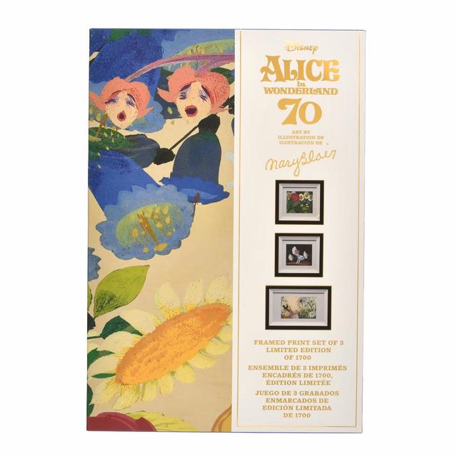 ふしぎの国のアリス フレームアートセット Alice in Wonderland by Mary Blair