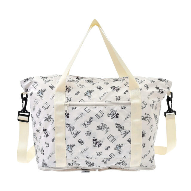 ミッキー＆フレンズ ショルダーバッグ 2WAY ポケッタブル DISNEY TRAVEL 3,800円
