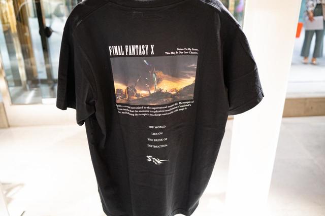 【ユニクロ×ファイナルファンタジー35周年】シリーズ16作がTシャツに! 特別展示レポート（写真 14/48） - Medery