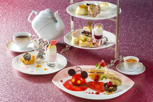 ”ミニーのプレシャスモーメント・ウィズ・ユー”アフタヌーンティーセット 3,800円｜東京ディズニーランドホテル「ドリーマーズ・ラウンジ」