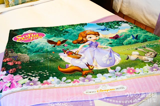 タオルケット｜東京ディズニーランドホテル「ちいさなプリンセス ソフィア」スペシャルルーム オリジナルグッズ