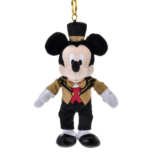 【東京ディズニーリゾート店限定】ミッキー ぬいぐるみキーホルダー・キーチェーン 東京ディズニーリゾート店25周年記念 2,600円