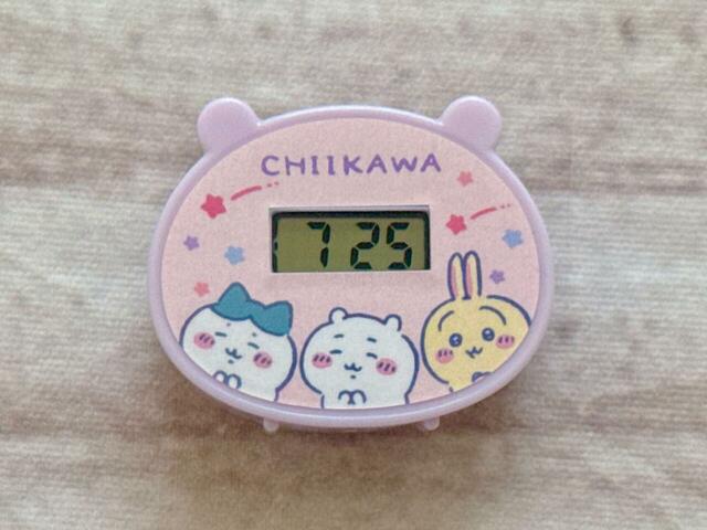 【キャラぱふぇ特大号付録 ちいかわうでどけい】時計はちいかわのフェイス型！パステルカラーもかわいい♪