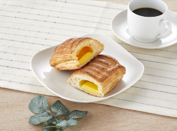 】たっぷりクリームデニッシュ