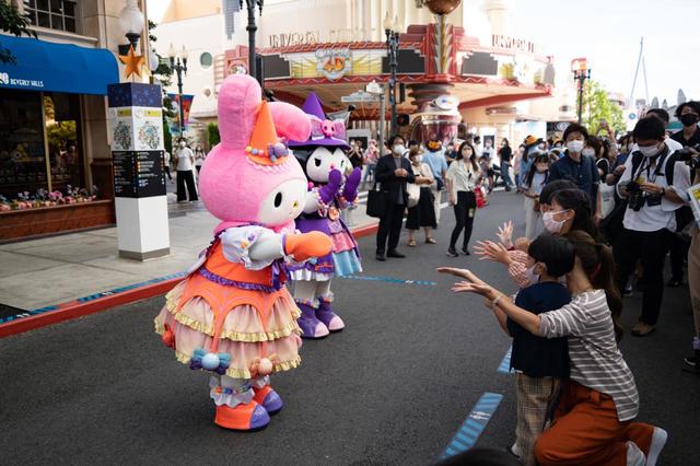 マイメロディ&クロミのハッピー・ハロウィーン・グリーティング｜ユニバーサル・スタジオ・ジャパン「NO LIMIT！ハロウィーン」