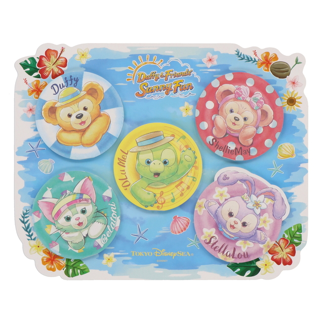  ダッフィー&フレンズのサニーファン「メモセット」