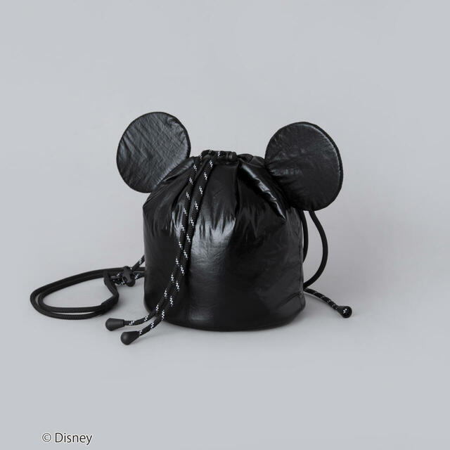 【coen限定／Disney（ディズニー）シルエット巾着バッグ】￥4,389