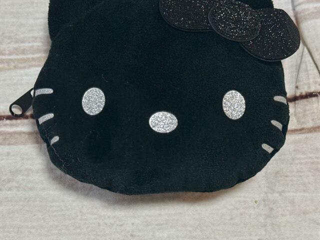 お目目、お鼻、おひげはシルバーラメ。おしゃれすぎる〜！