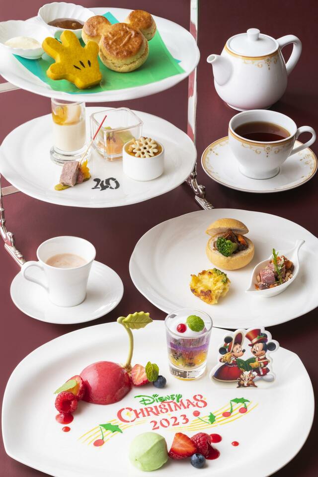 ドリーマーズ・ラウンジ ”ディズニー・クリスマス”アフタヌーンティーセット
