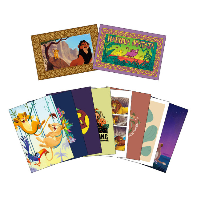 E賞 ポストカードセット｜Happyくじ ディズニー『ライオン・キング』