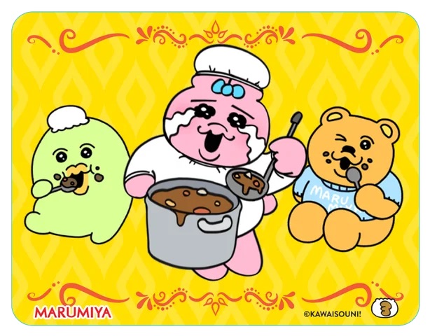 ほっこり甘口!『おぱんちゅうさぎカレー』が限定登場、ポークとチーズ ほっこり甘口!『おぱんちゅうさぎカレー』が限定登場、ポークとチーズ