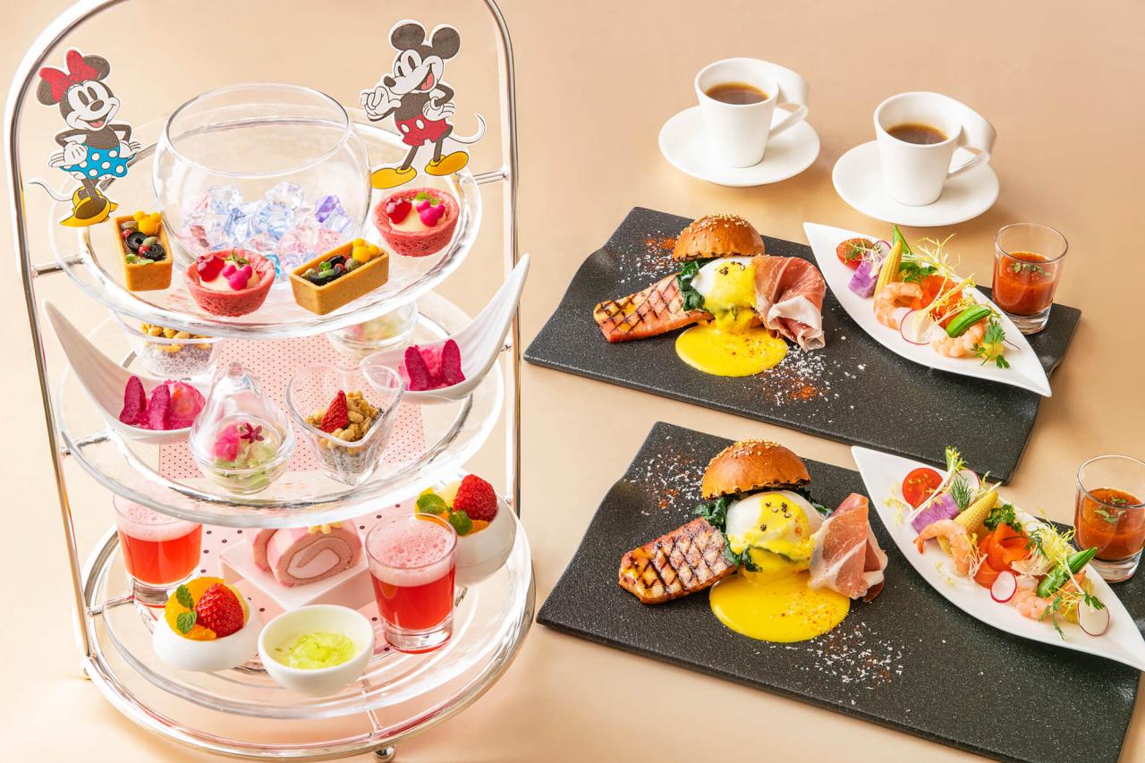 ミッキーのマグカップも貰える【ディズニーアンバサダーホテル】朝食 