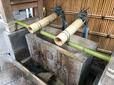 【小網神社】手水舎