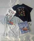 「アクリルキーホルダー付 DisneyアソートT」2,720円(税込価格 2,992円)【AS KNOW AS plus(アズノゥアズ プラス)『トイ・ストーリー』の限定デザインTシャツ】