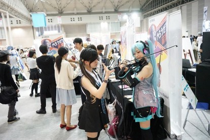 覗き穴の先はミクさんの楽屋！『初音ミク「マジカルミライ 2016