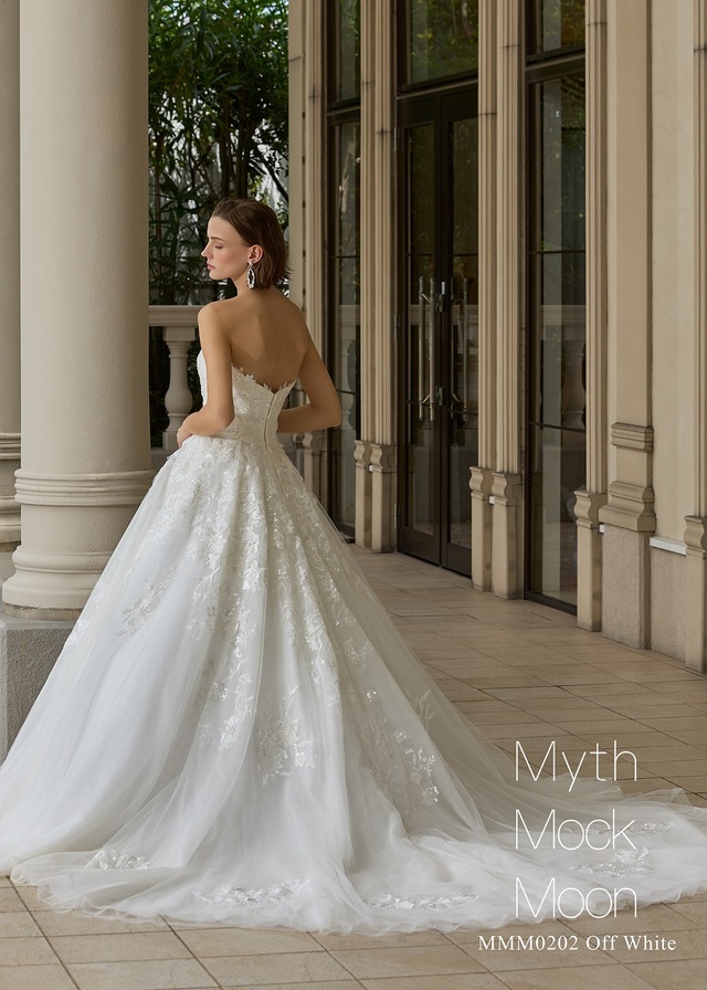 クラウディア「Myth Mock Moon(ミスモックムーン)」新作ウェディングドレス MMM0202_Off White