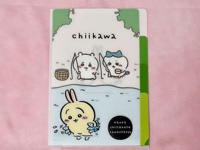 【ちいかわ×キャンドゥ】仲良し3人組が魚釣りを楽しんでいる場面も♪