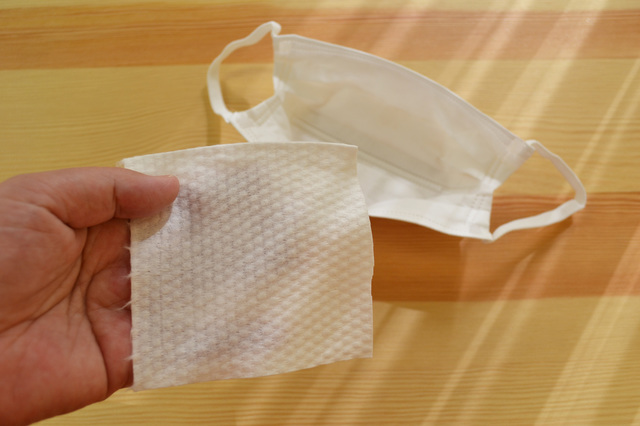 マスクを再使用する時に！