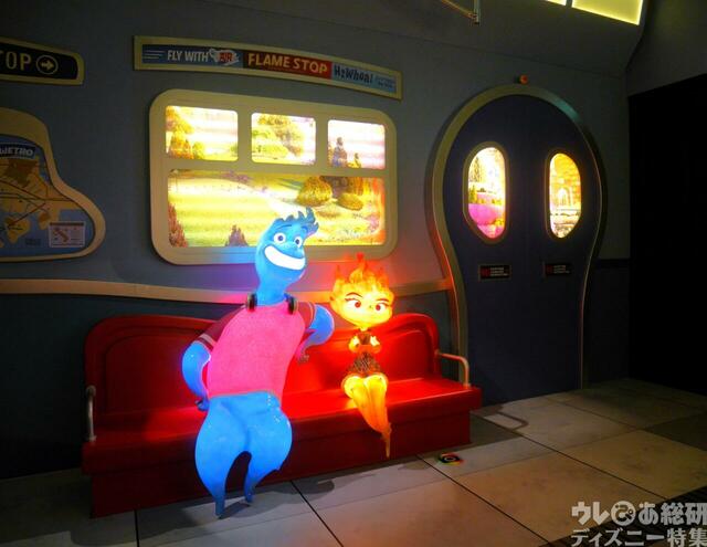 「ピクサーの世界展」現地の展示のようす(フォトギャラリー)©Disney/Pixar