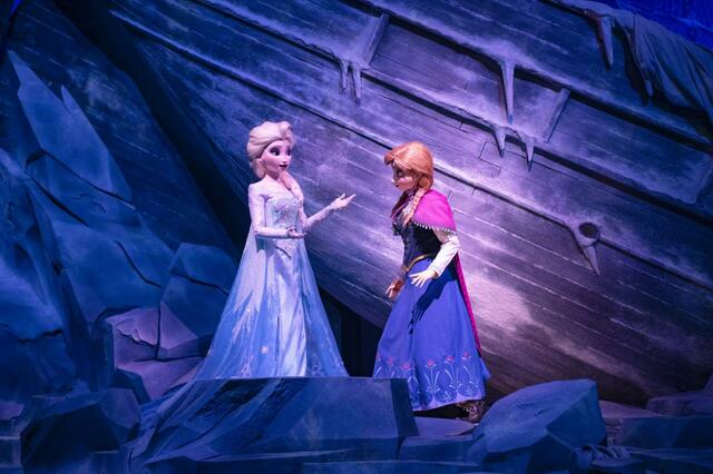 東京ディズニーシー「ファンタジースプリングス」内「アナとエルサのフローズンジャーニー」