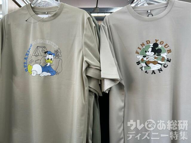 ワークマン　ディズニー半袖ドライTシャツ