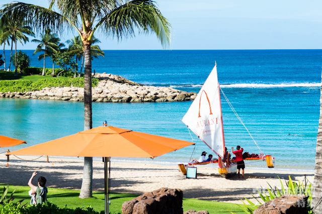 快晴の日にアマアマから覗く景色は本当に最高です! |アウラニ・ディズニー・リゾート&スパ コオリナ・ハワイ